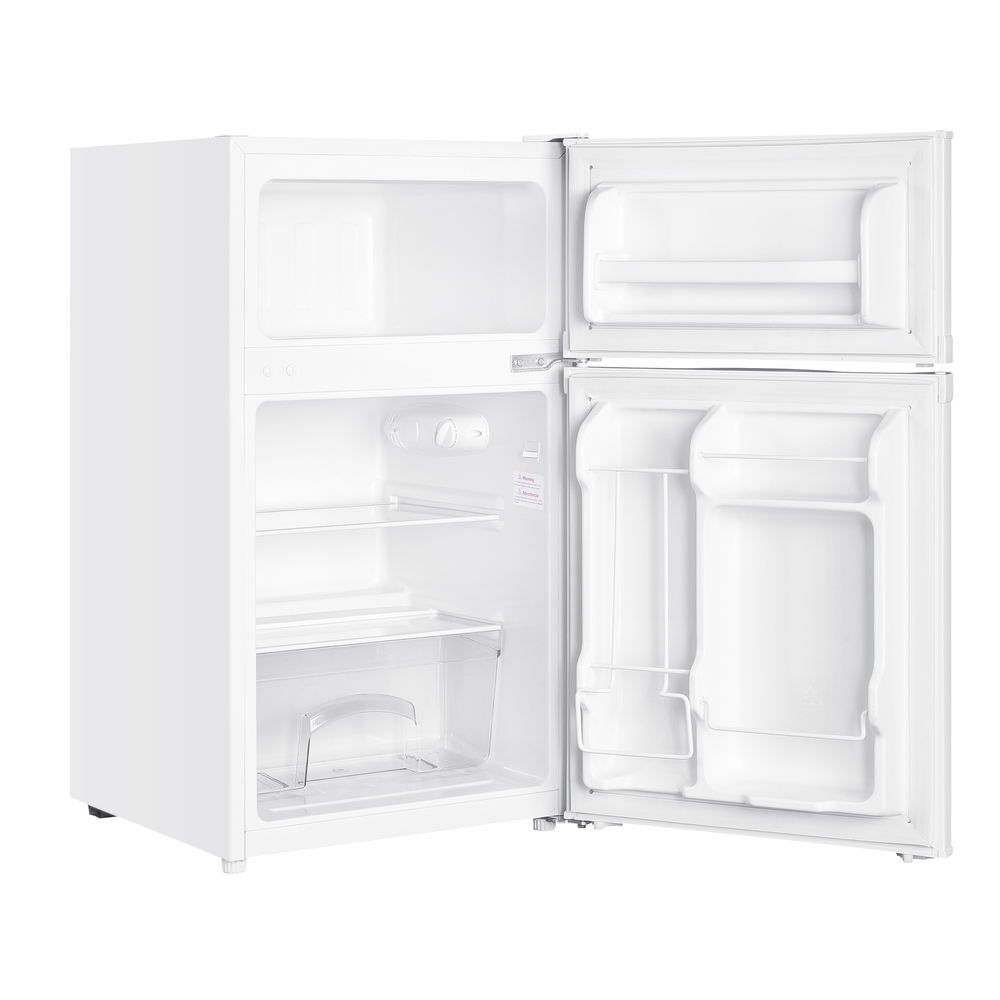 Premium Levella PRF315300HW 3.1 Cubic Foot Manual Defrost Top Freezer Mini  Refrigerator in White