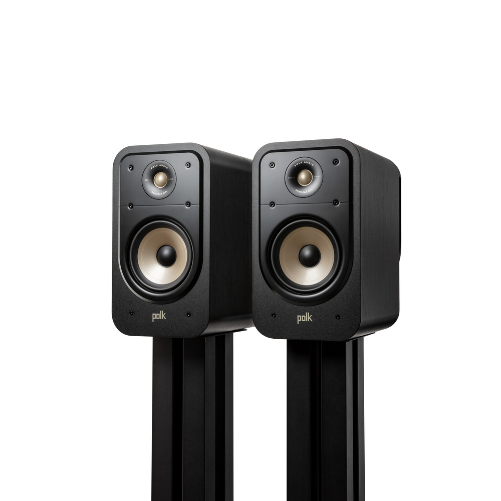 Signature Elite High-Resolution Bookshelf Loudspeakers With 6.5'' Woofers -  Black