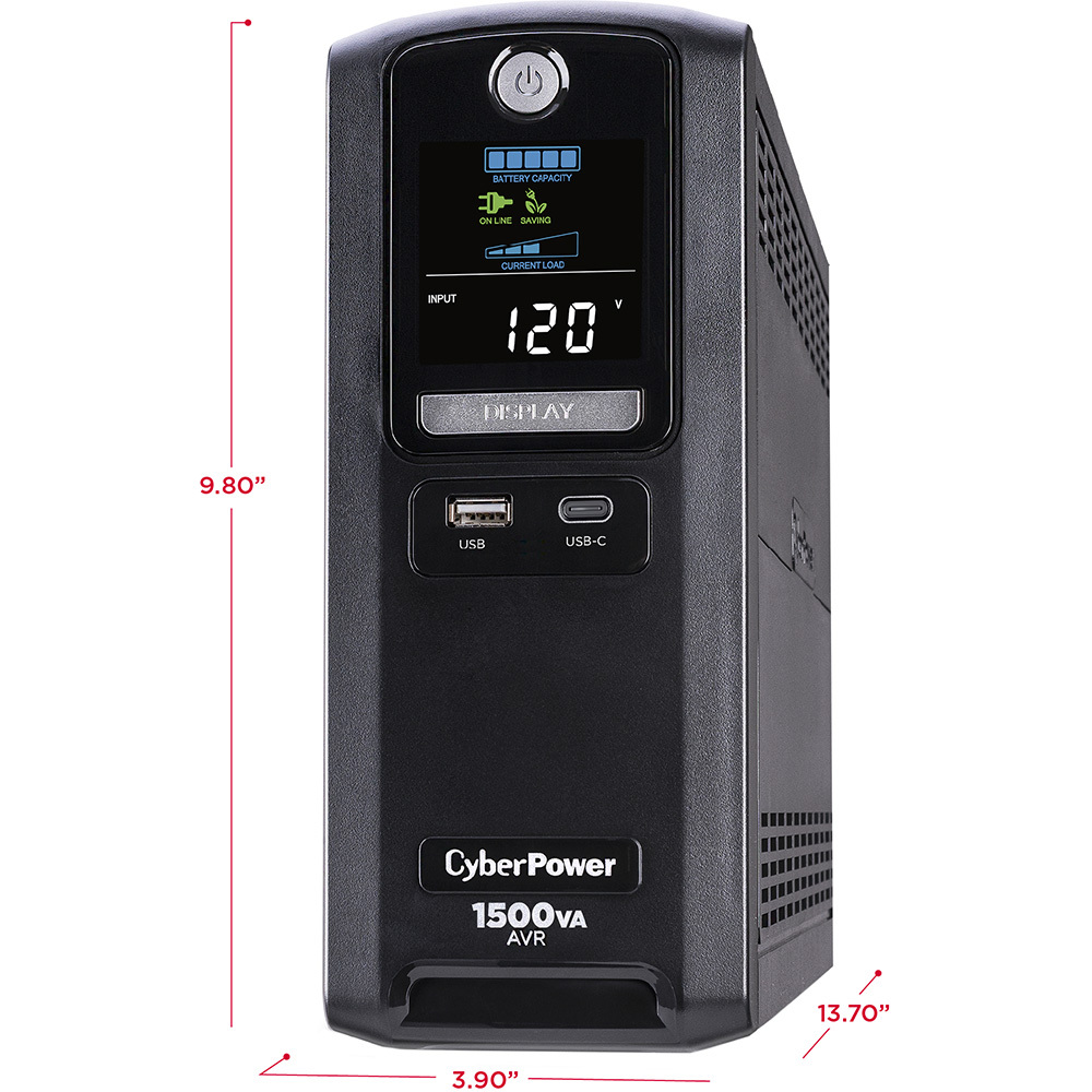 CyberPower LX1500GU3 1500VA / 900W Battery Backup - Picture 3 of 11