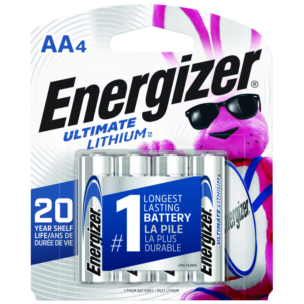 Energizer L91SBP4 Ultimate Lithium AA Batteries - Picture 4 of 12
