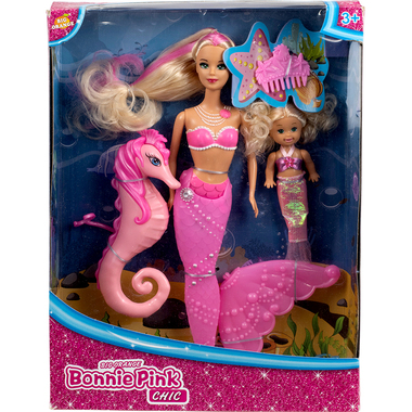 4-Piece Mermaid Playset