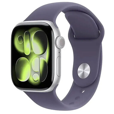 Apple - MIWA Apple MEU64LWA Watch Series 11 (GPS) 42mm Silver Aluminum