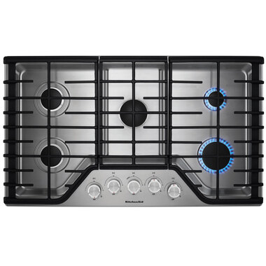 36" 5 Burner Gas Cooktop