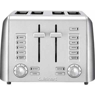 Cuisinart RBT-1350PCFR 4-Slice Metal Toaster - Certified Cuisinart RBT-1350PCFR 4-Slice Metal Toaster - Certified