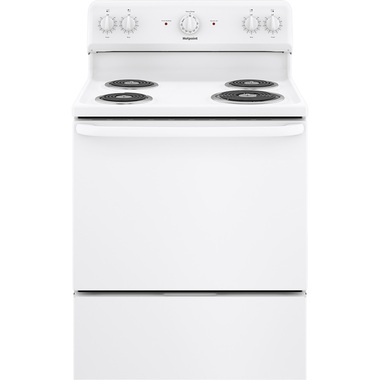 Amana® 30 White Free Standing Electric Range, Classic Maytag