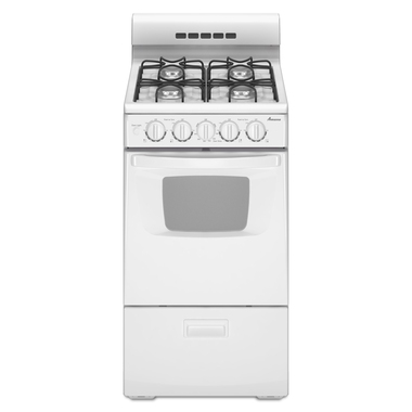 Amana AGG222VDW 20-inch Gas Range