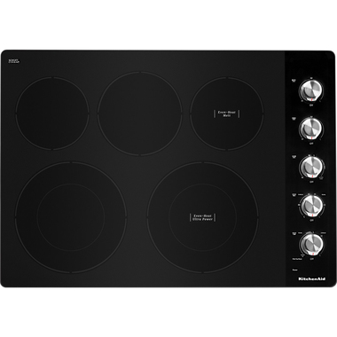 30'' Stainless Steel Electric Cooktop