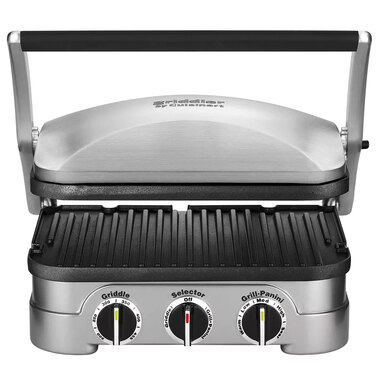 Stainless Steel Cuisinart Griddler Waffle Plates Cuisinart Panini