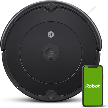 iRobot Roomba 692 Robot Vacuum-Wi-Fi Connectivity, Personalized Cleaning Recommendations, Works with Alexa, Good for Pet Hair, Carpets, Hard Floors, Self-Charging, Charcoal Grey (B085D4MFS8)