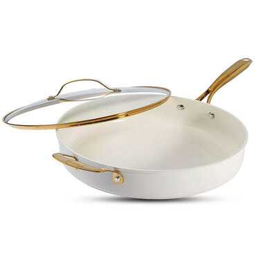 Gotham Steel 1413-2 5.5 Qt Ultra Nonstick Ceramic Pan with