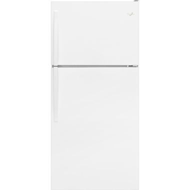 18.0 CuFt Top Mount Refrigerator in White