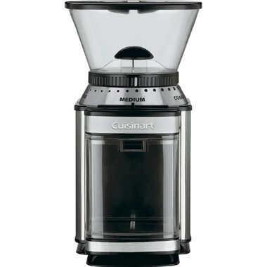 Mr. Coffee Automatic Burr Mill Grinder, Stainless Steel/Black