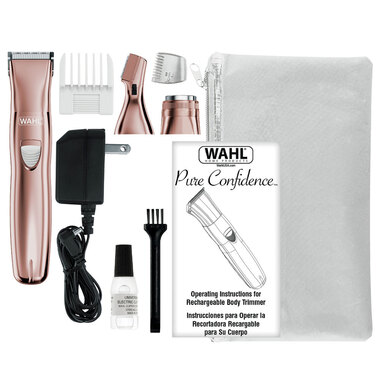 Wahl 09865-4501 Pure Confidence Ladies Rechargeable Trimmer Kit