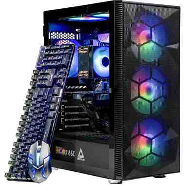 Gaming Storm AMD Ryzen5-5600 16GB 1TB SSD Intel ARC A380 6GB GDDR6 - Black