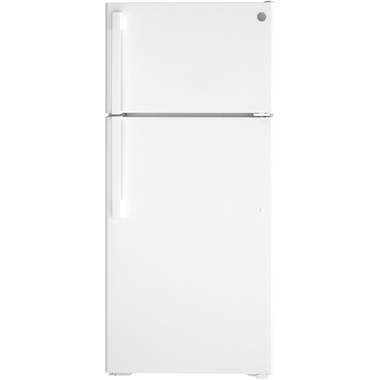 GE GTS17DTNRWW 16.6 CuFt Top-Mount Refrigerator on Fridge.com