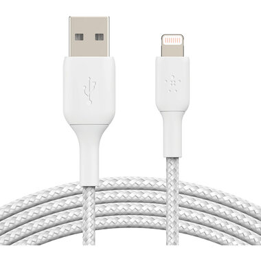 Belkin CAA002bt2MWH 2m Lightning to USB-A Cable - White
