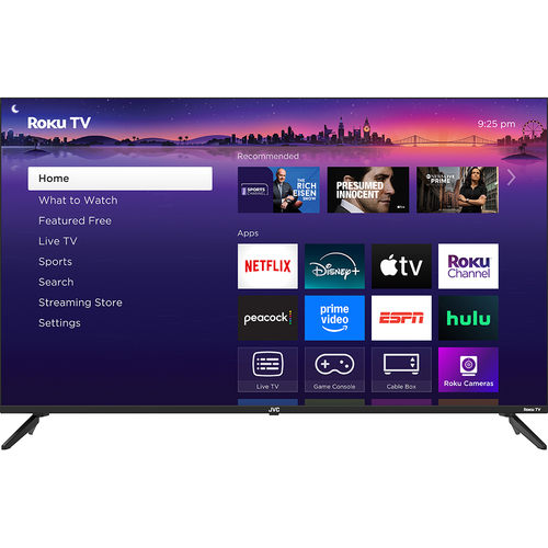 JVC TV LT-50EP4457 50” Class 4K HDR UHD DLED Smart Roku TV
