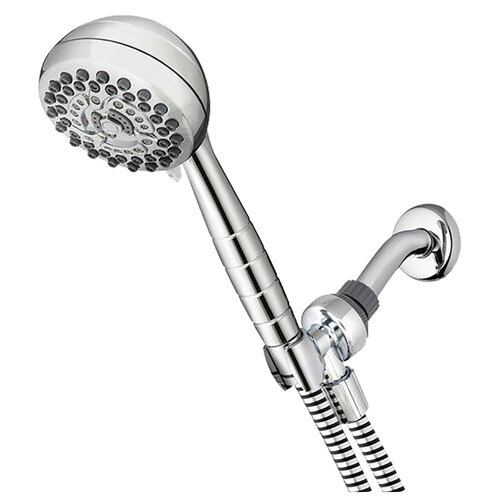 Waterpik 7 Spray PowerPulse Hand Held Shower Head In Chrome | The Home