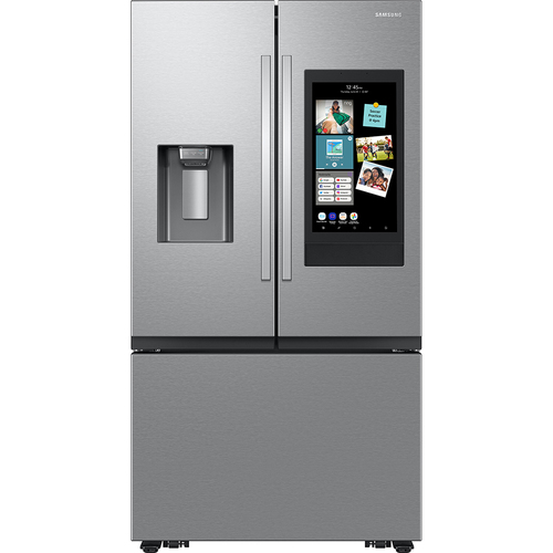 Samsung 30 Cu ft Mega Capacity French Door Refrigerator with Family Hub Stainless Steel