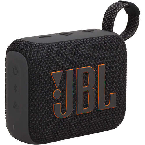 JBL GO4 ワイヤレススピーカー ブラック JBL GO4BLK Go 4 Ultra-Portable Bluetooth Speaker - Black