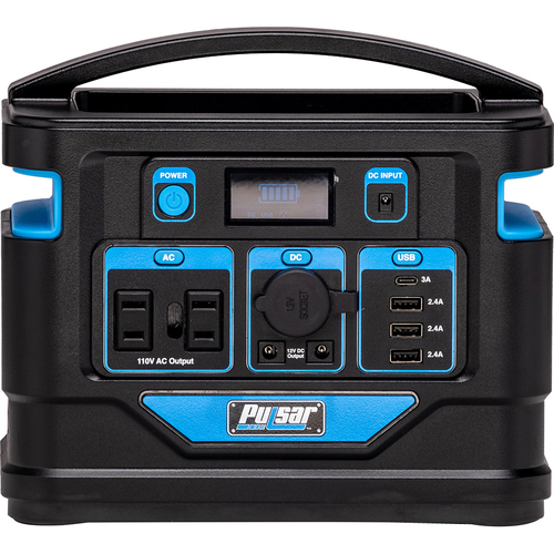 200 Watt Lithium-Ion Portable Power Station with LCD Display and Flashlight
