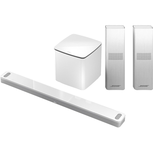 Bose SBULTSURSETWH Bass Module 700 with Smart Ultra Soundbar