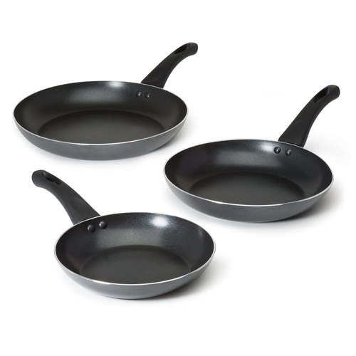 Набор сковородок для жарки Ecolution EEGY-5103 из 3 предметов