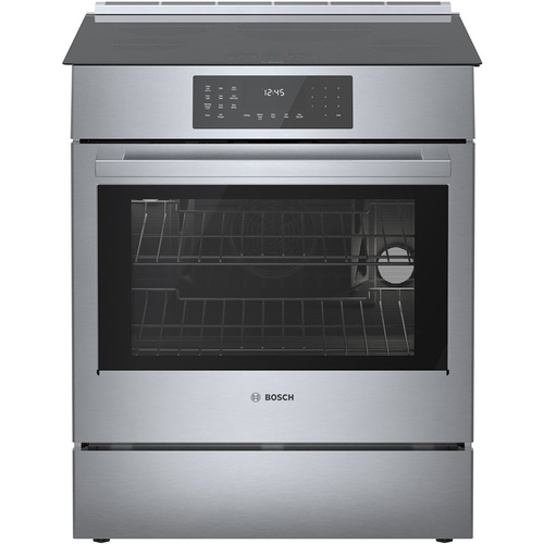 Bosch HII8057U 4.6 CuFt Slide-In Induction Range in Stainless