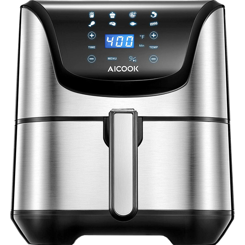 5.8-Quart Air Fryer in Stainless Steel With Dishwasher-Safe Basket