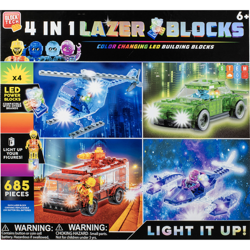 RMS US242254 4-in-1 Lazer Blocks | BrandsMart USA