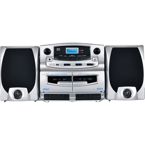 SuperSonic SC-2121BT Bluetooth Audio System with Top-Loading