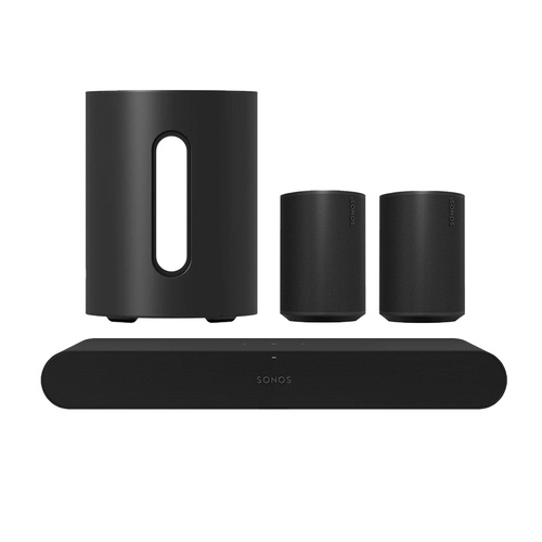 Sonos RY1SUBM1E10BK 2.0 Channel Home Theater Package with Mini