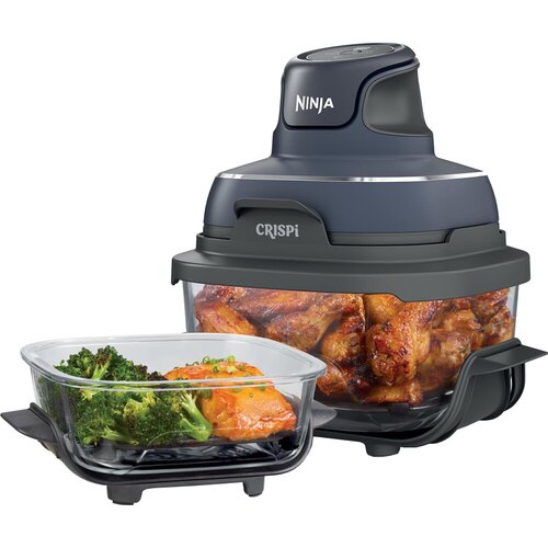 Ninja FN101GY Crispi™ 4-in-1 Portable Glass Air Fryer Cooking