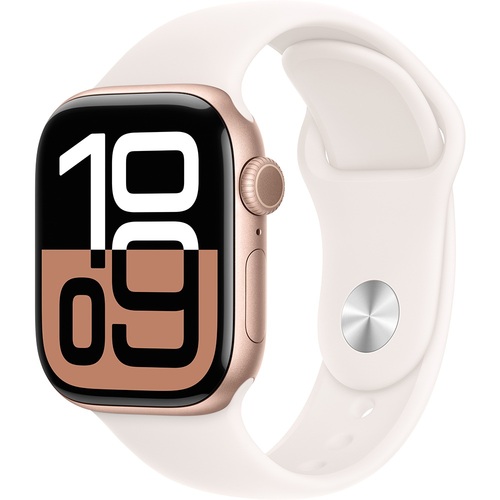 Apple MWWJ3LWA Series 10 Watch GPS 42mm Rose Gold Aluminum