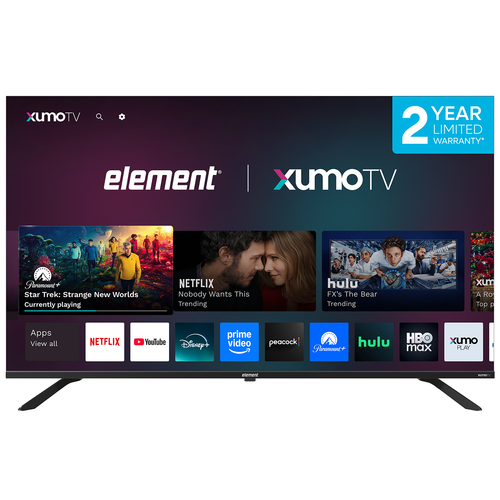 Element Electronics E550AE50C-G 50” 4K UHD HDR Frameless Xumo TV