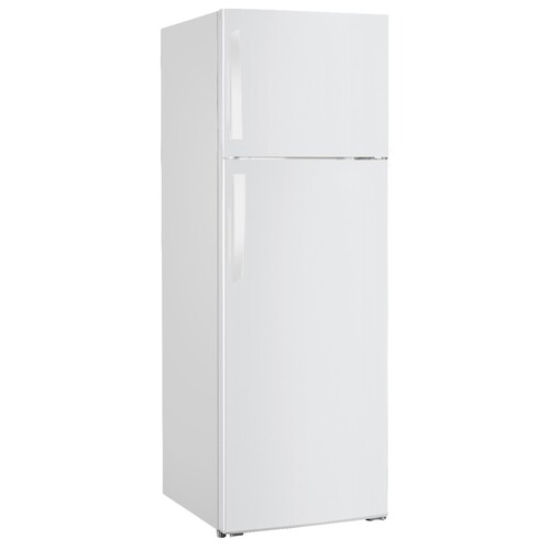 7.3 cu. ft. 2-Door Mini Fridge in Black with Freezer