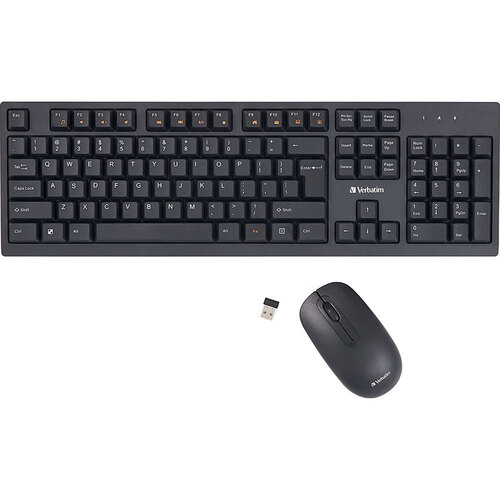 Verbatim 70741 Wireless Mouse and Keyboard | BrandsMart USA