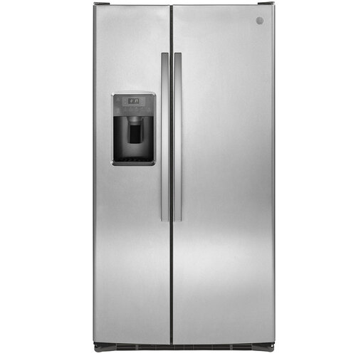 25.4 Cu. Ft. 2 Door Side-By-Side Refrigerator - Stainless Steel