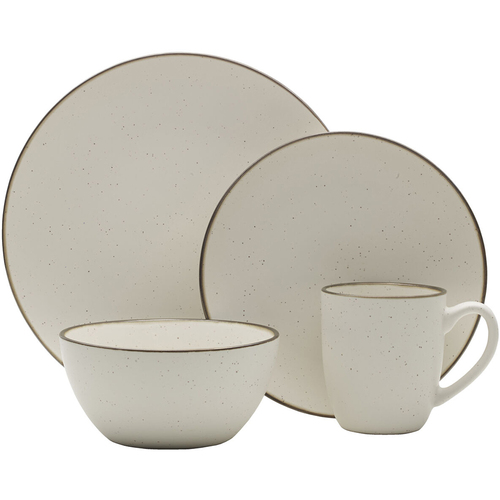 Mikasa 5203766 Juliana Cream 16-Piece Dinnerware Set - Stoneware