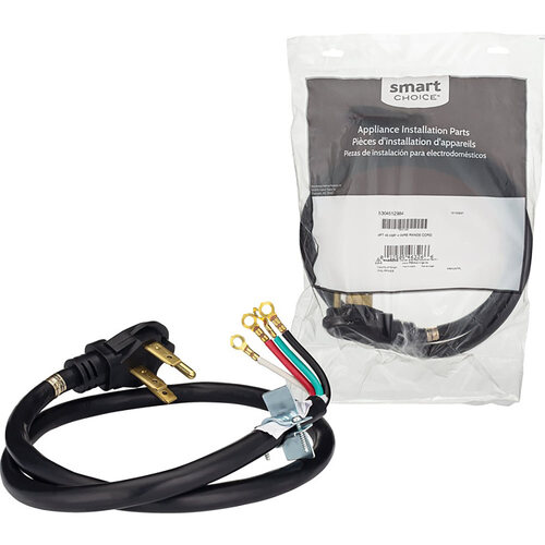Smart Choice 5304522635 4 Ft 50 Amps 4-Wire Range Cord
