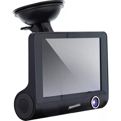 Armorall ADC2-1010-BLK HD 1080p Dual Dashboard Camera with 360