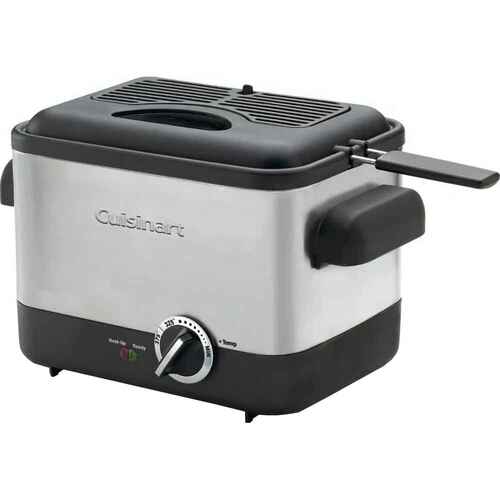 Compact Deep Fryer In Stainless Steel