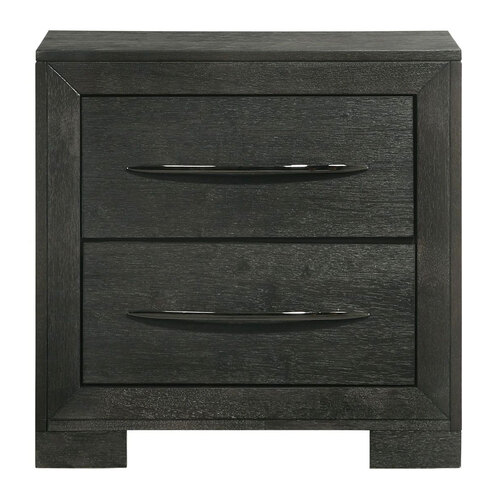 Elements B-3410-8-NS Allan Nightstand - Black | BrandsMart USA