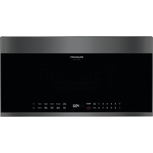 1.9 CuFt 1000 Watt Over-The-Range Microwave In Black Stainless Steel With Effortless Clean™ Interior