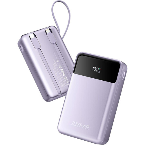Joyfar JF-PB02PUR Portable Charger Power Bank - Purple / BrandsMart USA