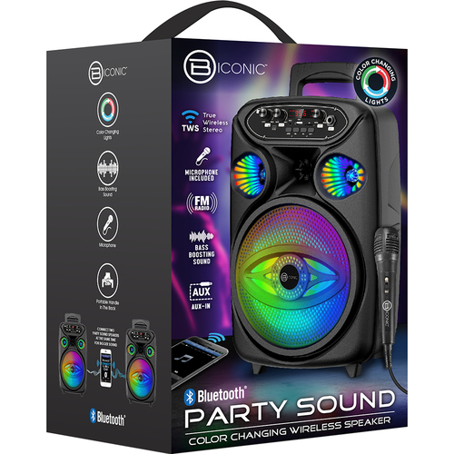 15W Party Bluetooth Speaker with Microphone