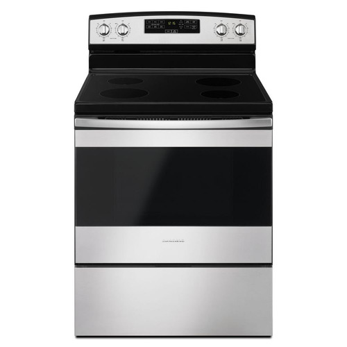 4.8 CuFt Freestanding Electric Range in Stainless Steel with Easy Touch Electronic Controls Plus