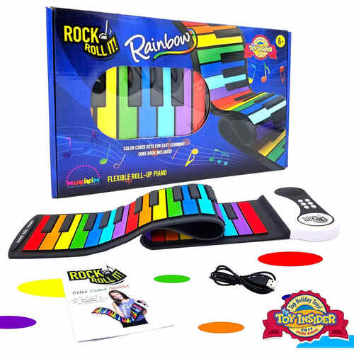 Roll‐Up レインボー ピアノ Amazon.co.jp: [ロックンロールイット]ROCK N ROLL IT! Roll‐Up