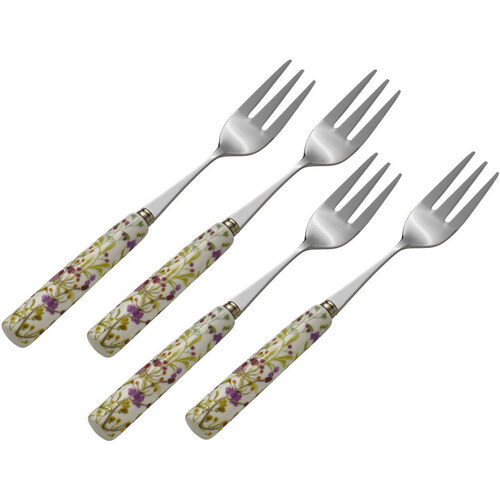 Mikasa 5335242 Tivoli Garden Set of 4 Appetizer Forks | BrandsMart USA