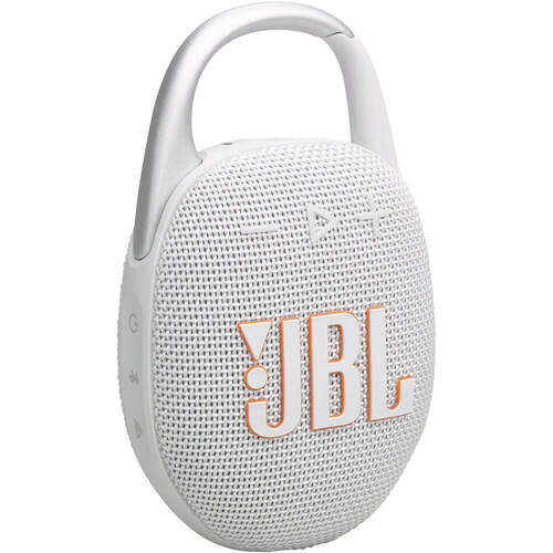 【美品】JBL SoundgearClips Bluetooth5.4ホワイト JBL CLIP5WHT Clip 5 Waterproof Portable Bluetooth Speaker - White